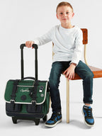 Cartable à roulettes 2 compartiments 38 cm - 6