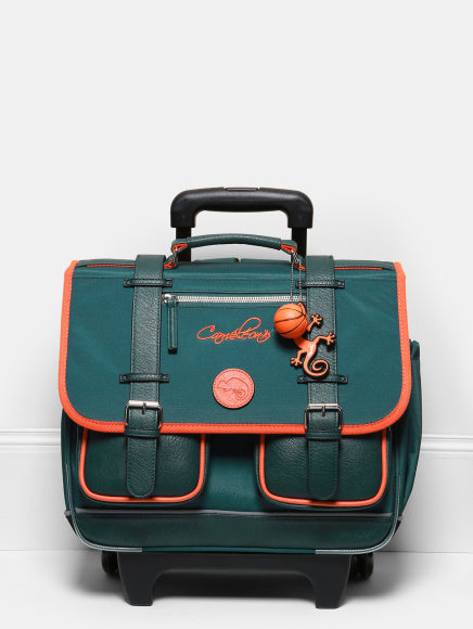Cartable à roulettes 2 compartiments 38 cm - 3